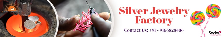 Silver Jewelry Factory in India